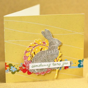 Somebunny Loves You card
