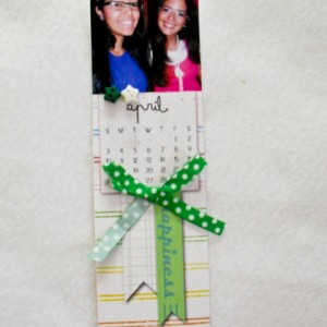 april-calendar bookmark