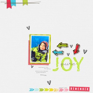 Pure Joy | MOC Day 30 - Simple Template
