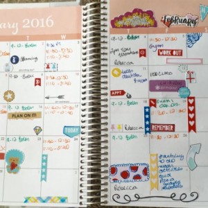 Planner EC Month spread February