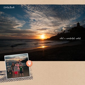 Sunset On Cerritos Beach
