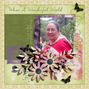 FEBRUARY INSPIRATION CHALLENGE:  WHAT A WONDERFUL WORLD