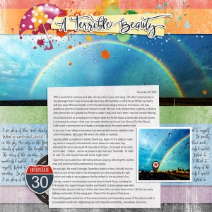 February Inspiration Challenge - A Terrible Beauty