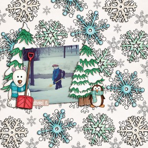 Shoveling