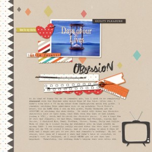Obsession- Days of Our Lives- left side