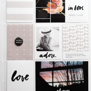 Smitten Project Life Layout