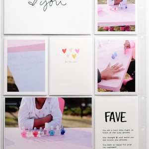 Project Life Layout