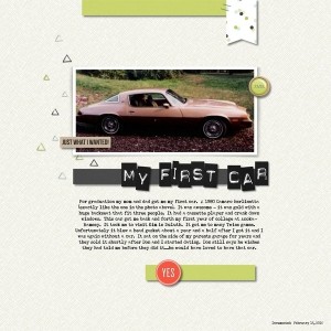 First Car