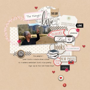 Feb Journaling challenge - The Things I Love