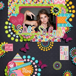 this girl she's so cool