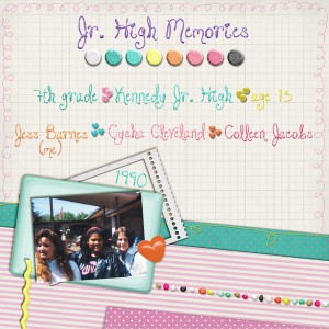 Jr high memories