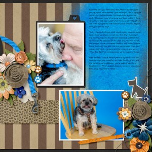 What I Love About Bear, page 2 (Feb 2016 Journaling Challenge)