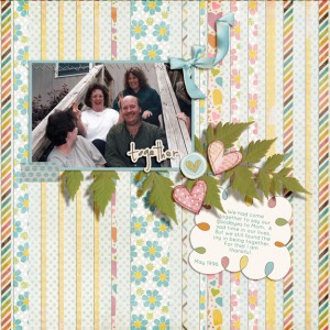 FEBRUARY BLOG CHALLENGE PATTERNED PAPER