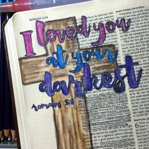 Loved at Darkest Bible Art