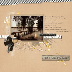 February Inspiration Challenge - What a Wonderful World