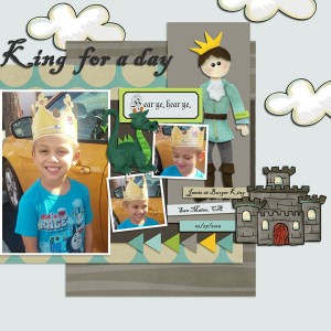 King for a day