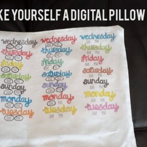 Goal Tracking Pillow