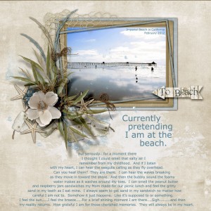 MARCH INSPIRATION CHALLENGE - THE BEACH