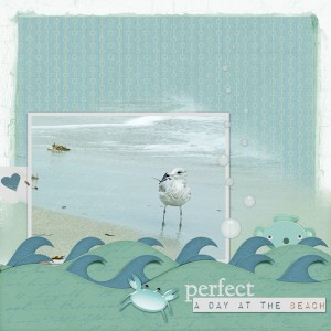 March Inspiration-Challenge - A Perfect Day At The Beach