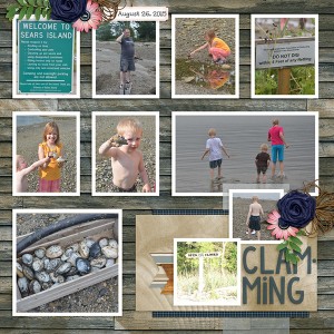 Clamming