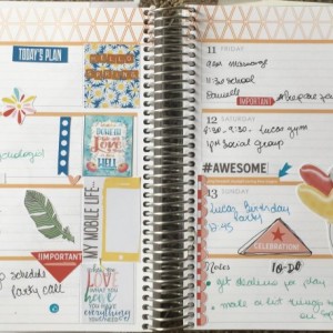 March first week ER Planner