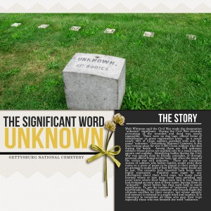 The significant word UNKNOWN