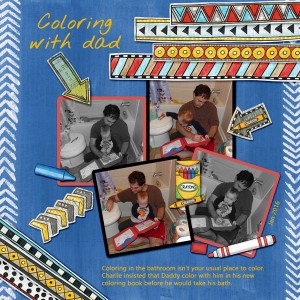 Coloring with Dad