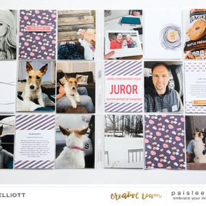 9x12 Pocket Page | Because by Paislee Press