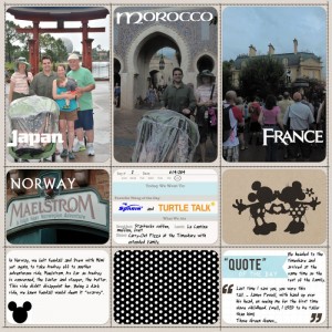Disney Epcot Japan France Norway