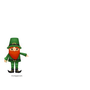 Don't mind me- just a Leprechaun hunting for gold!