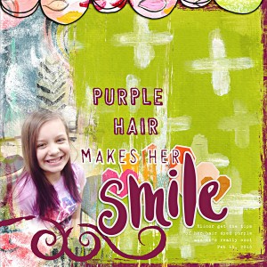 Purple Hair