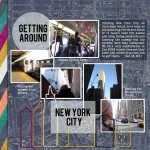 Getting Around New York City -- March Style Challenge