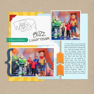 Disney Characters: Buzz & Woody