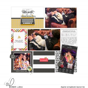 Project Life Week 38 Page 1