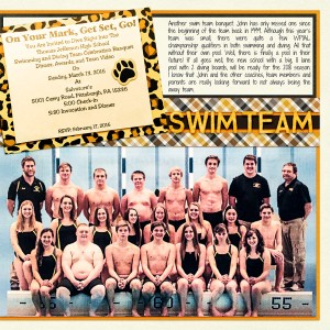 Swim Team Banquet - right side