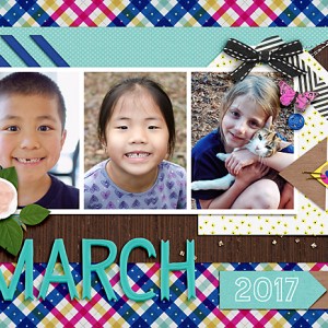 2017 March Calendar Topper