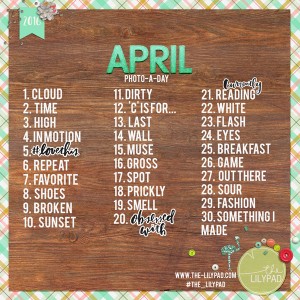 April 2016 | Photo-a-Day
