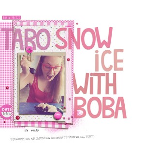 Taro Snow Ice
