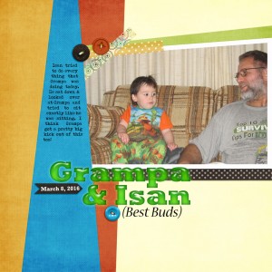 Grampa & Isan Best Buds