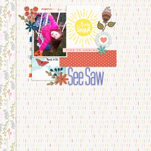 See Saw (FDD April Challenge)