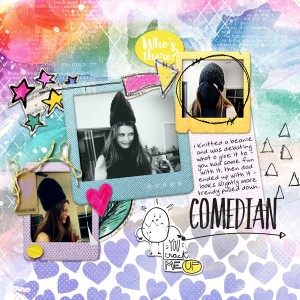 Comedian - LBW April challenge