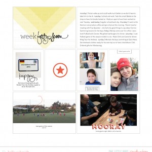 2015 Project Life Week 47