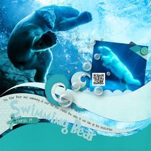 April 2016 Random Challenge - Swimming Bear
