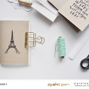 Paris Watercolour Mini Journal