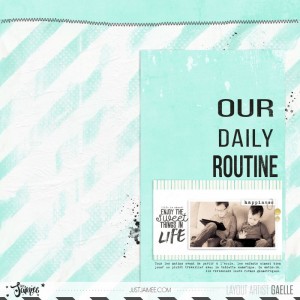 Our daily routine