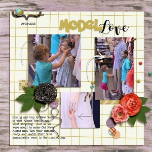 Model Love | April Speed Scrap