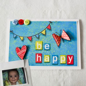 b happy - card