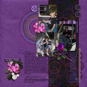 Sahlin Studio April 2011 freebie template