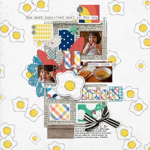 U heart sunny side up fried huevitos