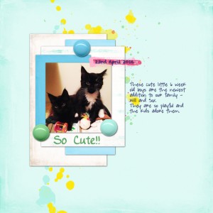 So Cute!! - Scraplift Challenge
